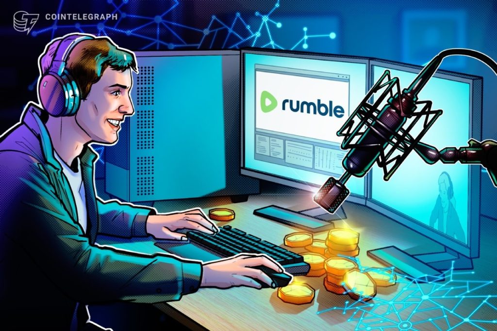 Rumble to Roll Out BTC Tips to Streaming Platform’s 51M Users