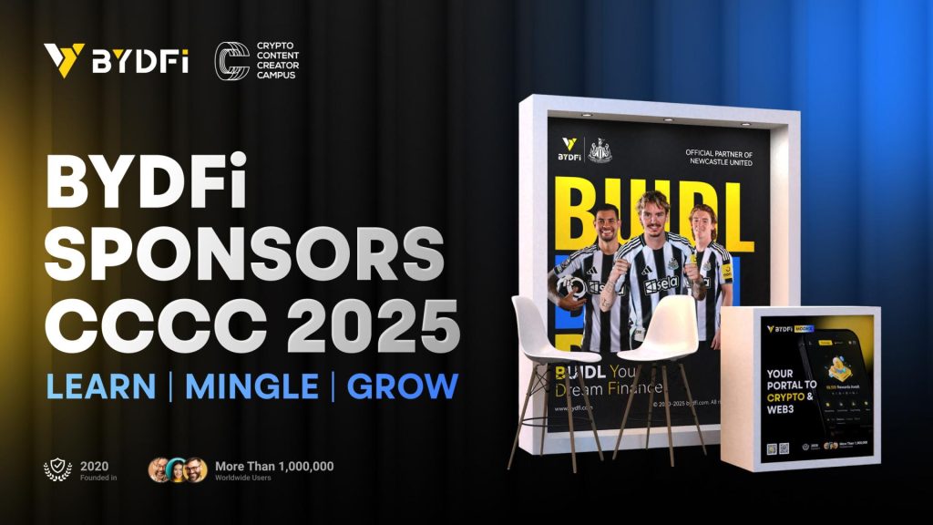 BYDFi Joins CCCC Lisbon 2025 As Sponsor, Empowering Creators And Web3 Education BYDFi Joins CCCC Lisbon 2025 As Sponsor, Empowering Creators And Web3 Education