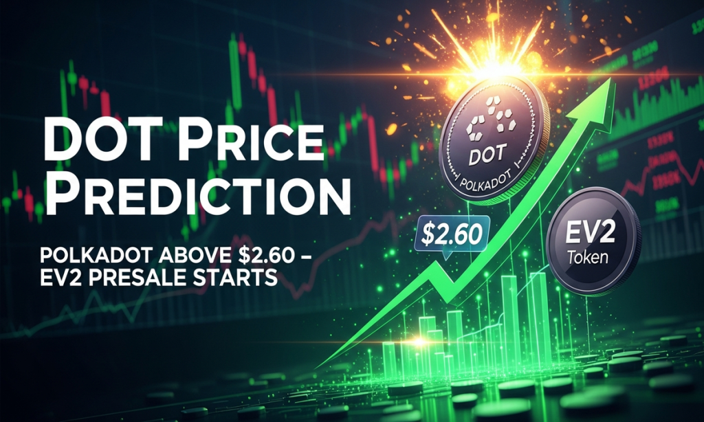 Polkadot Above $2.60, EV2 Presale Starts, Crypto Ticks Higher Polkadot Above $2.60, EV2 Presale Starts, Crypto Ticks Higher